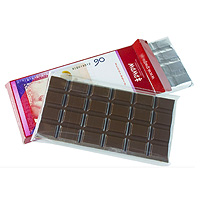 táblás reklámcsoki 100 gr-os